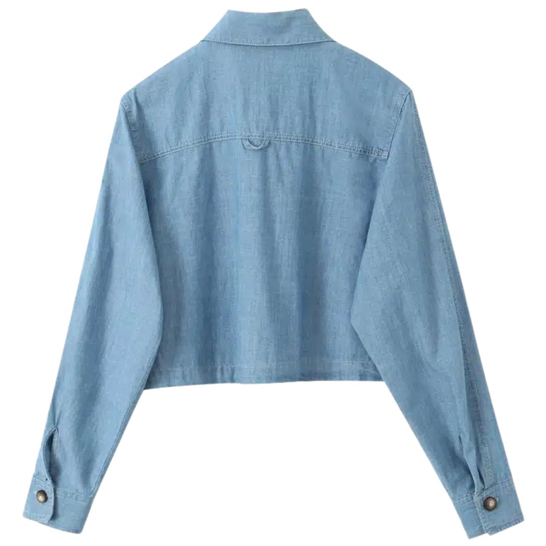 Cropped Denim Look