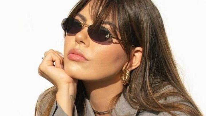 Diamant Randlose Sonnenbrille